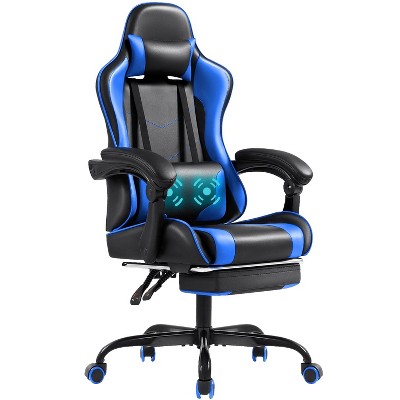 LACOO 2024 Ergonomic Gaming Chair with Massage ang Footrest