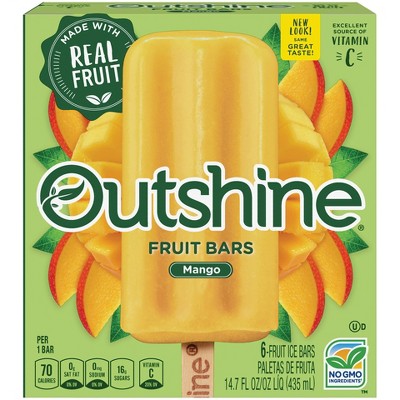 Outshine Mango Frozen Fruit Bar - 6ct