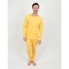 Leveret Matching Family Pajamas – Solid Yellow – 100% Cotton – Customizable for Personalization - 2 of 4