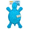Ruffin' It Tuff Plush Turtle Dog Toy - Blue - 2 of 3