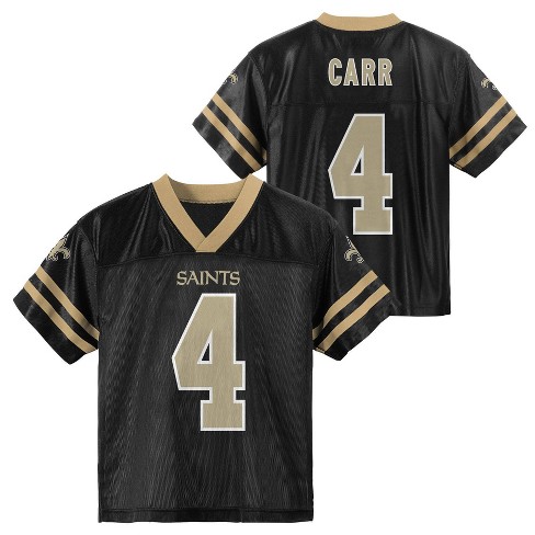 Nfl New Orleans Saints Toddler Boys Derek Carr Short Sleeve Jersey Target