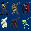 Boy's Design By Humans Dabbing Halloween Creatures Skeleton Zombie Dab By vomaria T-Shirt - 2 of 4