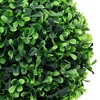 VidaXL Artificial Boxwood Plants 2 pcs with Pots Ball Shaped Green 14.6" - 4 of 4