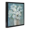 Stupell Industries White Daisy Blooms Abstract Flowers Floating Frame Canvas Art - 2 of 4