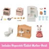 Calico Critters Playful Starter Furniture Set, Dollhouse Furniture Set with Figure and "Working" Appliances - 2 of 4