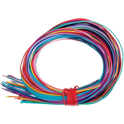 Twisteez Craft Sculpture Wire, 125 ft, Assorted Color, pk of 50