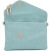 BEAFUP Envelope Wristlet Clutch Crossbody Bag with Detachable Chain Strap, Faux Leather Purse with Magnetic Snap Flap and Hardware - 4 of 4