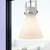 Newton Cone - 1 Light Stem Hung Pendant In Industrial Style-13.63 Inches Tall and 10 Inches Wide - 2 of 2