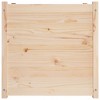 vidaXL Square Garden Planter - Solid Pinewood Flower Box - Ideal for Plants, Vegetables, Herbs and Flowers - Suitable for Garden, Patio, Balcony Decor - 3 of 4
