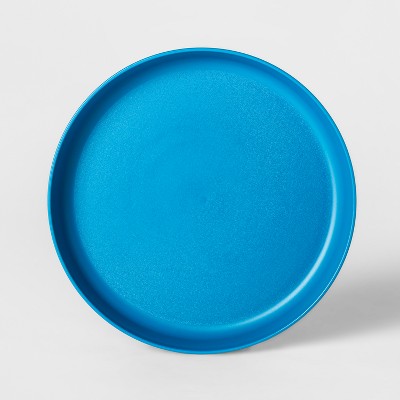 7.3" Plastic Kids Plate Blue - Pillowfort™