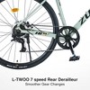VASIP 700C Road Bike ,7 Speed Road Bike, for Men Women ,Aluminum Alloy Frame - 3 of 4