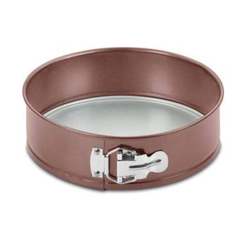 Nordic Ware 9” Nonstick Springform Pan, Rose Gold, Carbon Steel