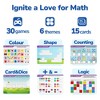 BenBen 121 Pcs Math Linking Cubes Set with 30 Math Games, STEM Educational Toys for Kids 3-8 - 4 of 4