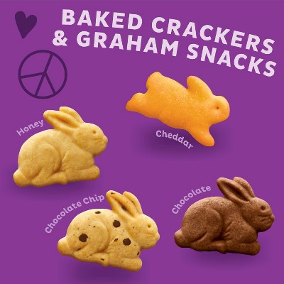 Annie's Cheddar Bunnies Friends Grahams Crackers - 36oz/36ct