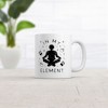 Crazy Dog T-Shirts In My Element Coffee Mug Funny Caffiene Lovers Graphic Novelty Cup-11oz - 2 of 4