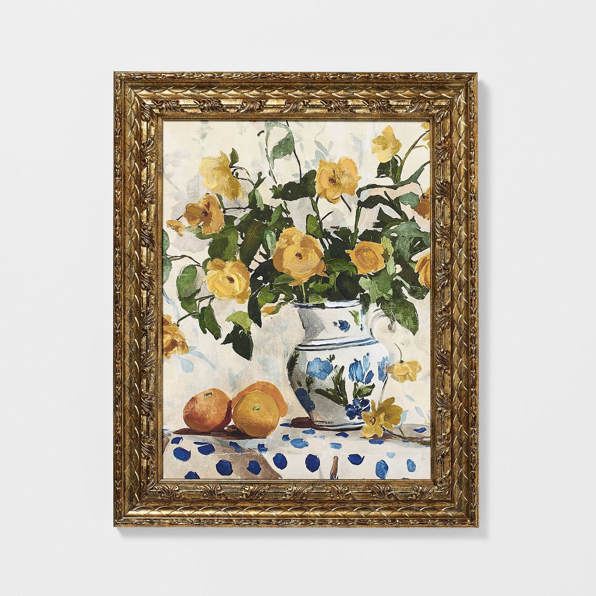 16"x20" Floral Painting Wall Art - Threshold™ designed with Studio McGee