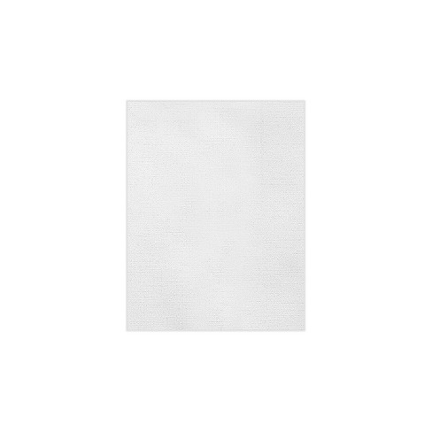 Lux 110 lb. Cardstock 8.5 x 11 White Linen 250 Sheets/Ream  (81211-C-90-250)