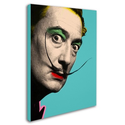 Trademark Fine Art -Mark Ashkenazi 'Salvador Dali' Canvas Art