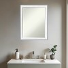 Amanti Art Maya Half-Inch-Bevel Framed Bathroom Vanity Wall Mirror - 4 of 4