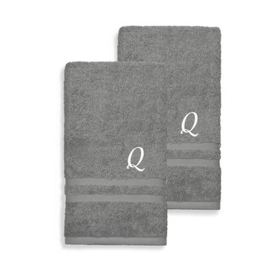 Linum Home Textiles 100% Turkish Cotton 2PC Denzi Bath Hand Set