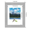 Amanti Art Vista Brushed Nickel Narrow Picture Frame - 4 of 4