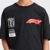 Boys' Formula One Short Sleeve Graphic T-Shirt - Black - 2 of 4