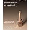 YAWWALK Double-Handle Wall Mount Roman Tub Faucet  (Valve Included) - 2 of 4