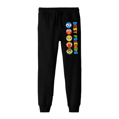 Sesame Street Smiling Elmo Men's Black Graphic Sweatpants-xxl : Target