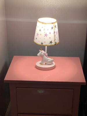 Bedtime Originals - Rainbow Unicorn Lamp