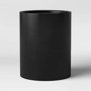 Manila Cylinder Drum Accent Table Black - Threshold™