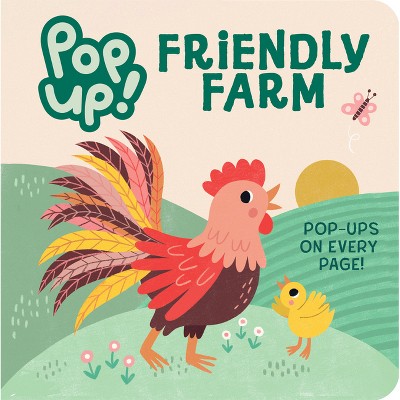 Pop Up Friendly Farm - by  Shaeen Bilgrami (Board Book)