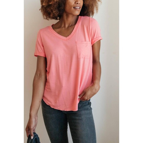 Women's Essential V-neck Tee - 143 Story : Target