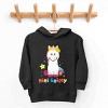 The Juniper Shop Mini Smiley Unicorn Distressed Toddler Hoodie - 2 of 4