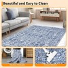 Washable Area Rugs, Non-Slip Large Indoor Carpet, Stain Resistant Oriental Distressed Carpet, Traditional Floral Area Rug for Living Room Bed Room - 4 of 4