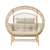 Buenhomino 2-Person Egg Chair Glider Rocking Chair - 4 of 4