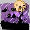 Men's Design By Humans Night Halloween moon By ChadiElHanchi T-Shirt - 2 of 4