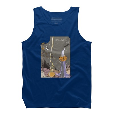 Men's Design By Humans Halloween magic brewery By runcatrun Tank Top