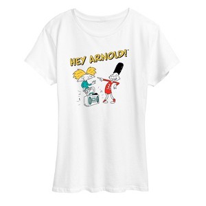 Women's - Hey Arnold! - Best Buds Short Sleeve Graphic T-Shirt - 1 of 4