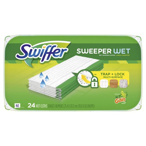 Swiffer Sweeper Wet Mopping Cloths With Gain Scent 24ct