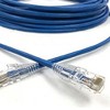 Custom Cable Connection 35 Foot 550 Megahertz 10 Gbps Cat 6 High Speed Ethernet Patch Plenum Cable for Data Transfer and Internet Connectivity, Blue - 2 of 4