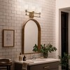 Kichler Lighting Rosalind 3 - Light Vanity in  Brushed Natural Brass - 2 of 4