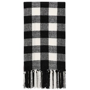 PiccoCasa Chenille Couch Sofa Chair Bed Living Room Throw Blankets with Fringe Tassel Lightweight 1 Pc - 1 of 4
