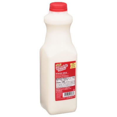 Prairie Farms Whole Milk UHT - 1qt