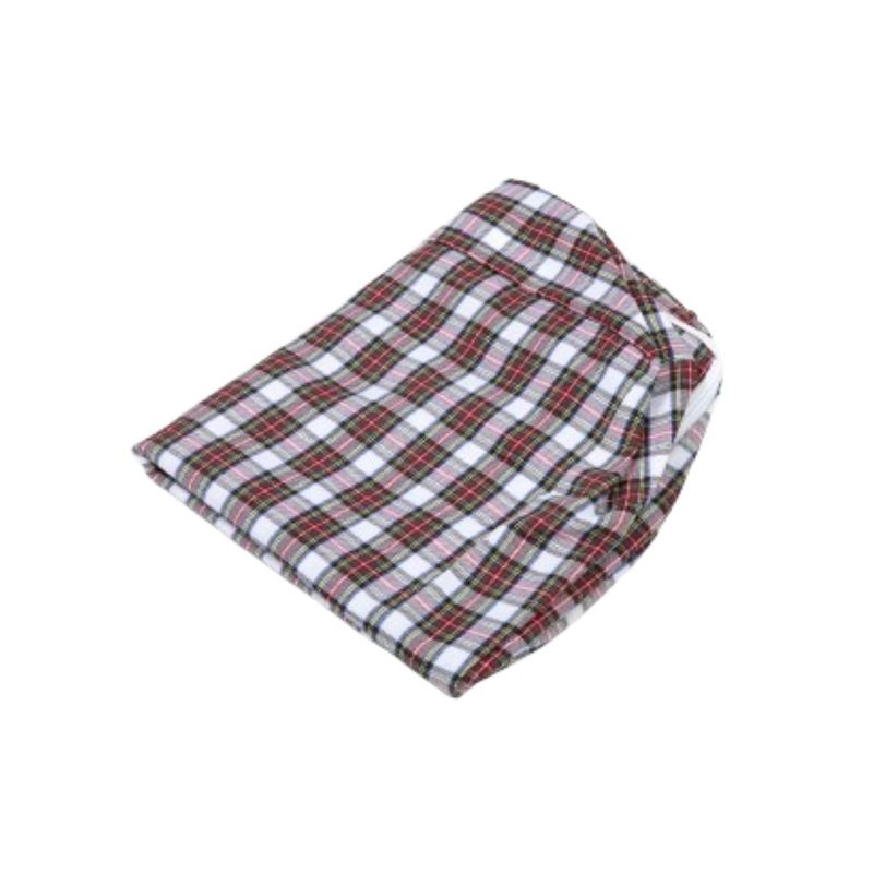 Midlee Christmas Plaid Dog Bed Cover, 1 of 9