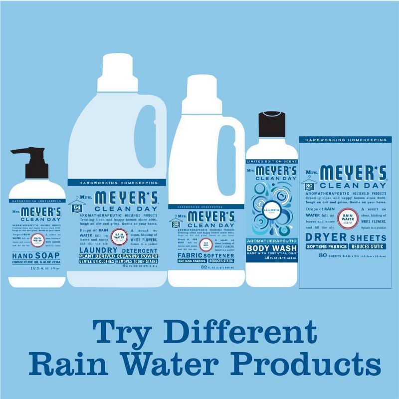 Mrs. Meyer&#39;s Clean Day Rain Water Hand Soap Refill - 33 fl oz, 5 of 6
