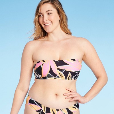 d cup bandeau swimwear