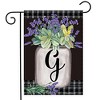 Briarwood Lane Everyday Garden Flag 12x18 For Outdoor Farmhouse Monogram Letter G Garden Flag Flags For Outside - 2 of 4