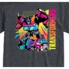 Men's - Transformers - Neon Halftones Short Sleeve Graphic T-Shirt - 2 of 4