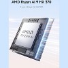 MINISFORUM AI X1 Pro-370 Mini Desktop PC, Copilot Support AI PC,AMD Ryzen AI 9 HX 370, 32GB Memory, 1TB SSD - 3 of 4