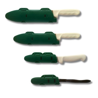 Blade Guard Clear Knife Blade Guard – Edge Protector, Made in USA, 4Pk set (4in, 6in, 8in, 10in)